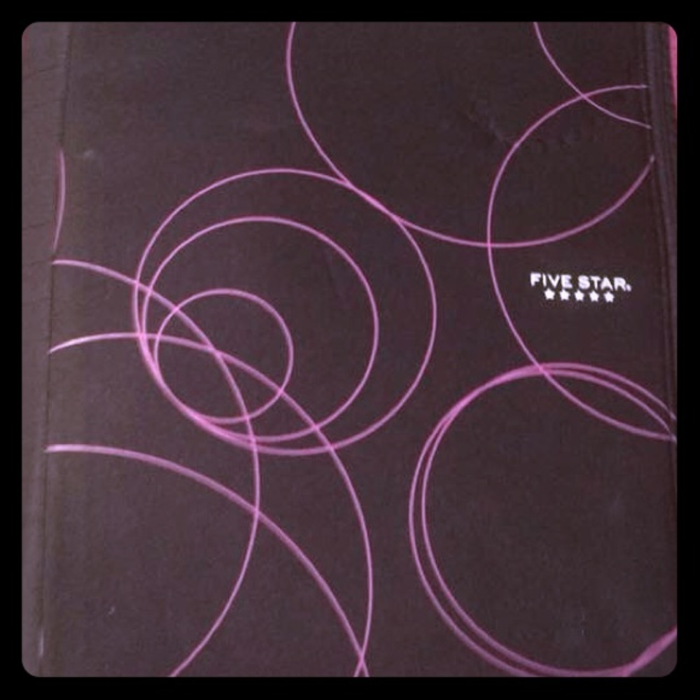 Five Star Binder Zipper